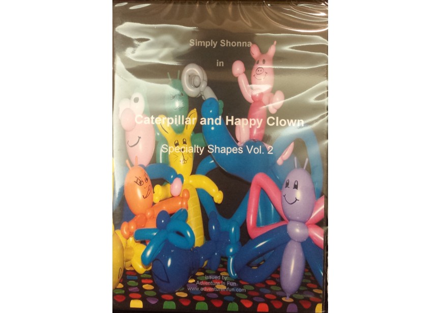 sempertex- balloons-groothandel-distributeur-ballons-latex-foil-balloon-DVD-Shonna-Caterpillar and Clown