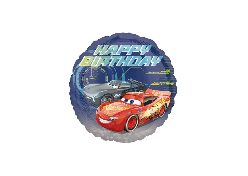 sempertex- balloons-groothandel-distributeur-ballons-latex--supershape-foil-mcqueen cars happy birthday