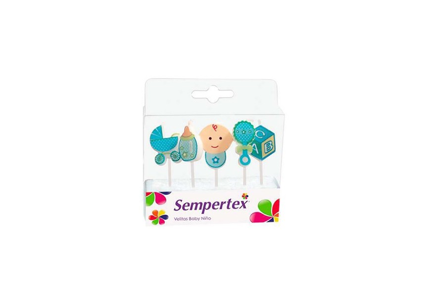 Sempertex-Europe-Balloons-Ballonnen-Groothandel-Party-Candles-Kaarsjes-Baby Boy