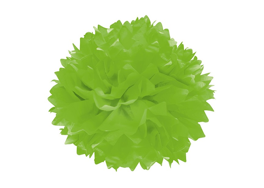 sempertex - groothandel-distributeur-importeur-latex ballonnen-balloons - folie - bubbles- betallic-anagram-Pompon lime green