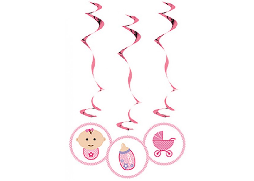 sempertex - groothandel-distributeur-importeur-latex ballonnen-balloons - folie - bubbles- betallic-anagram-Swirls baby girl