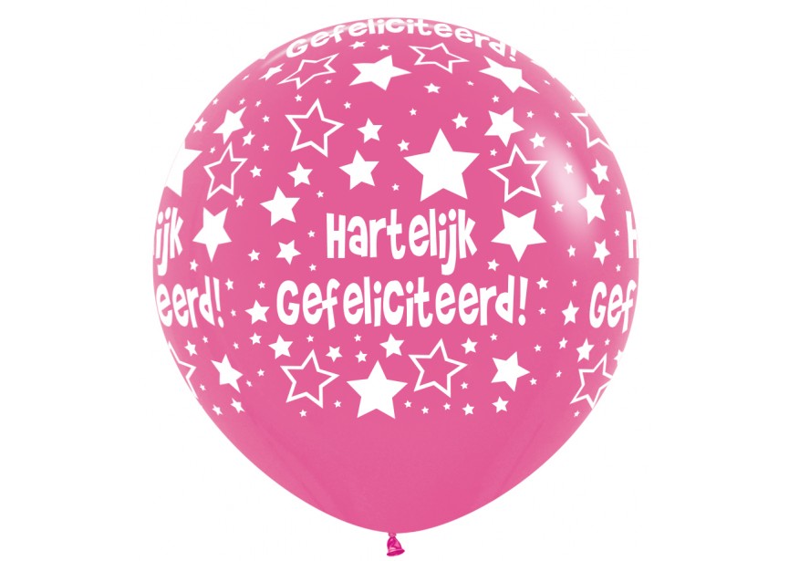 sempertex-europe-ballonnen-groothandel-ballons-distributeur-R36-HartelijkGefeliciteerd-Fuchsia