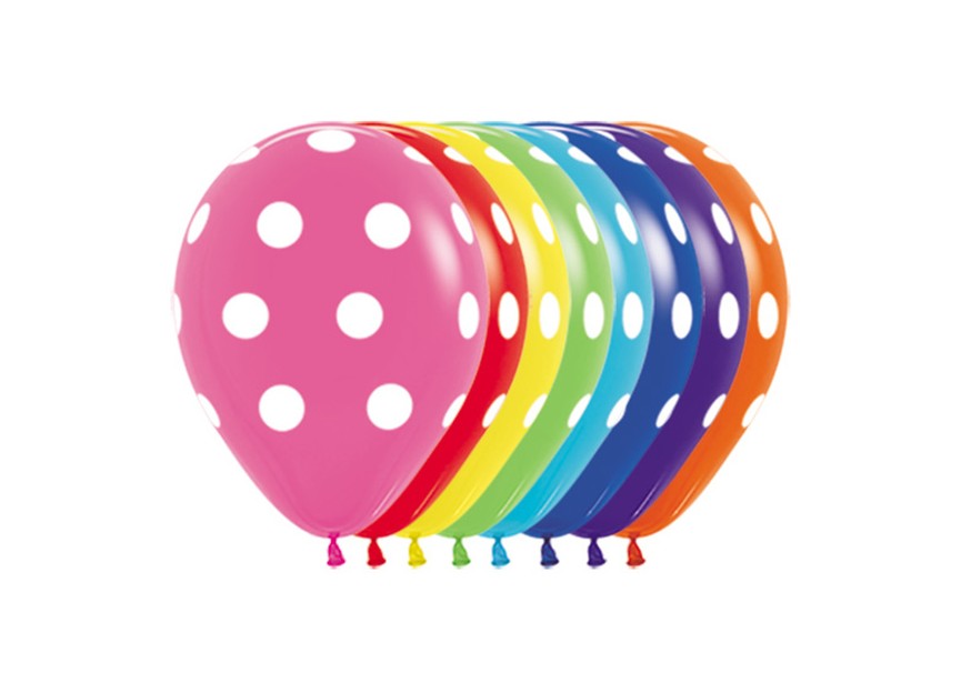 sempertex-europe-balloons-latex-distributor-ballonnen-foil-anagram-betallic-Printed-Polka Dots-Assortment