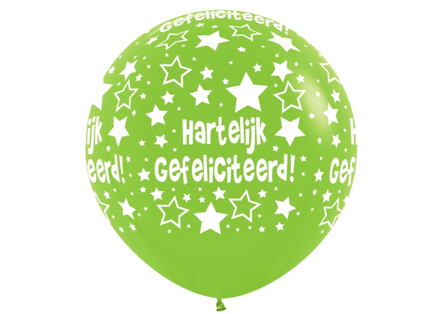 sempertex-europe-ballonnen-groothandel-ballons-distributeur-R36-HartelijkGefeliciteerd-Limegreen