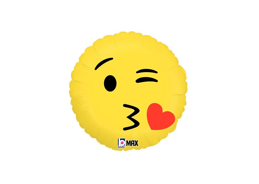 Sempertex-ballonnen-groothandel-ballon-distributeur-qualatex-modelleerballonnen-emoji kiss