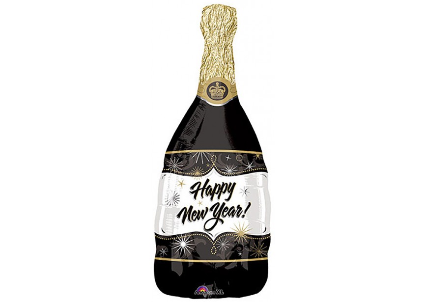 Sempertex-ballonnen-groothandel-ballon-distributeur-qualatex-modelleerballonnen-New Year Champagne