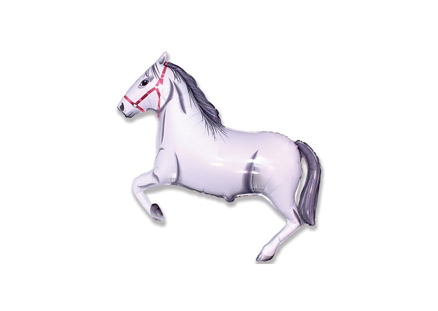 sempertex-europe-balloons-distributor-latex-importeur-foil-betallic-flexmetal-anagram-horse white