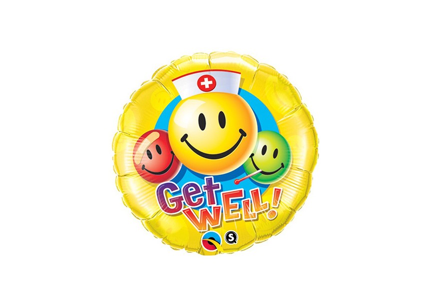 sempertex- balloons-groothandel-distributeur-ballons-latex--supershape-foil-balloon-get well smiley faces