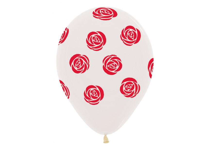 sempertex-europe-ballonnen-groothandel-ballons-distributeur-dubbel-hearts-folie ballonnen-Roses-Crystal Clear