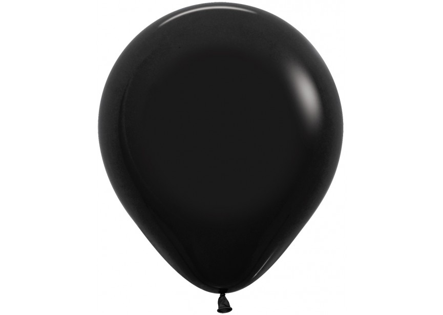 sempertex-europe-balloons-latex-distributor-ballonnen-foil-anagram-betallic-18 inch- Black$