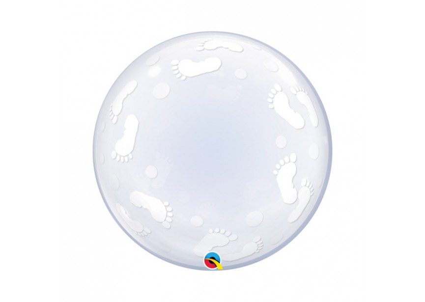Sempertex-ballonnen-groothandel-ballon-distributeur-qualatex-modelleerballonnen-Bubble-Decobubble-Baby Footprints