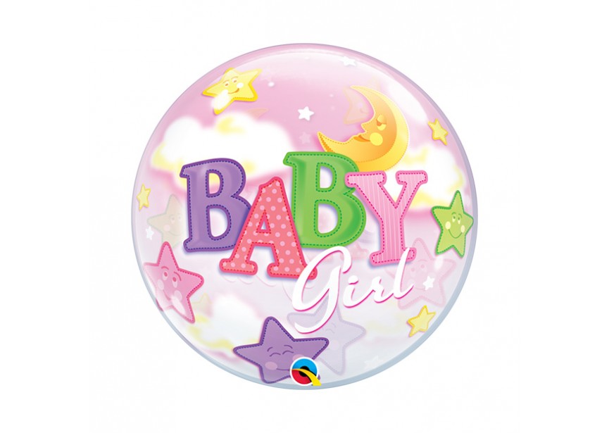 Sempertex-ballonnen-groothandel-ballon-distributeur-qualatex-modelleerballonnen-Bubble-Baby Girl Moon