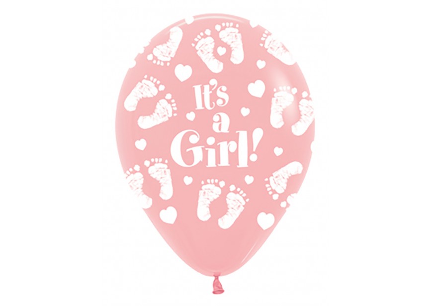 sempertex-europe-ballonnen-latex-groothandel-ballons-balloon-distributeur-12 inch-Girl Footprint