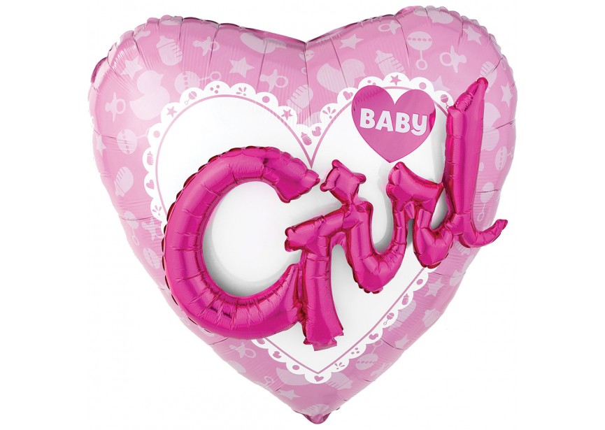 Sempertex-ballonnen-groothandel-ballon-distributeur-qualatex-modelleerballonnen- Baby Girl 3D