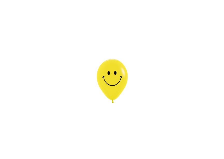 sempertex-europe-ballonnen-latex-groothandel-ballons-balloon-distributeur-5 inch-Smiley Face Yellow