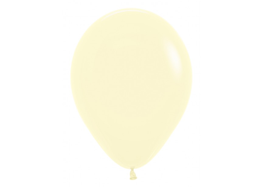 sempertex-europe-ballonnen-latex-groothandel-ballons-balloon-distributeur-12 inch-Pastel Matte-Yellow 620