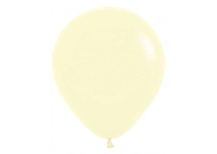 sempertex-europe-ballonnen-latex-groothandel-ballons-balloon-distributeur-18 inch-Pastel Matte-Yellow 620