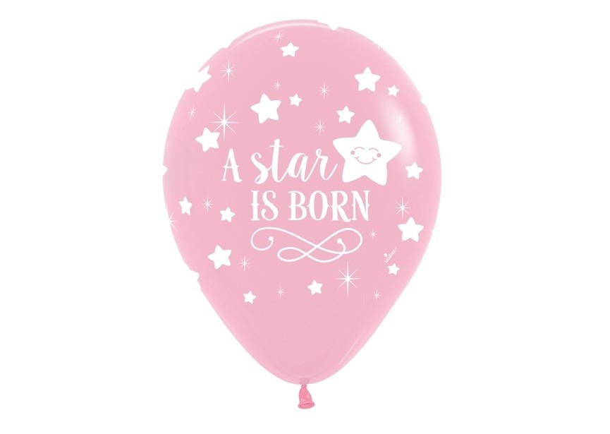 R12 - A Star Is Born Girl - Pink - 25 Stuks