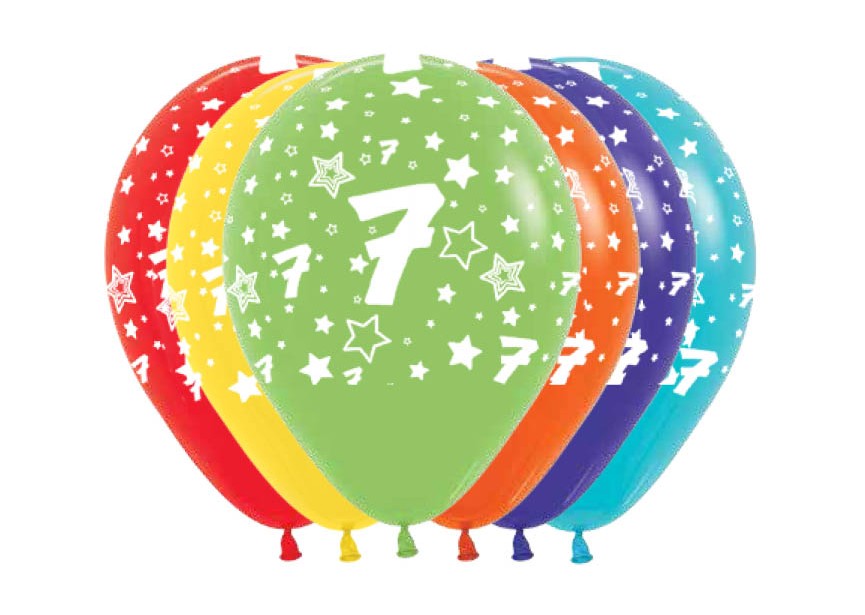 Sempertex-Europe-Ballonnen-Balloons-Latex-Distributeur-Retail-12inch-Number7