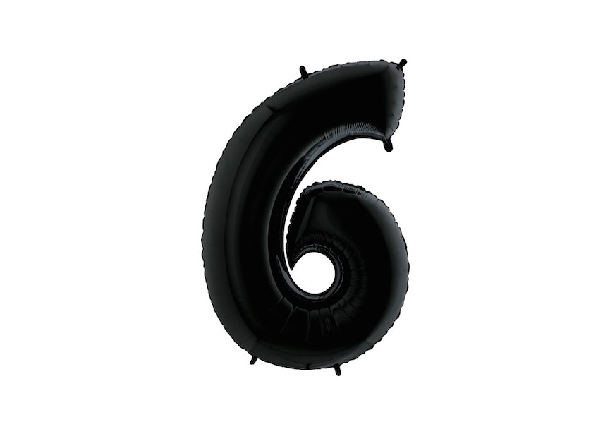 Number 6 - Black - 40 inch - Grabo