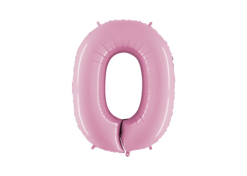 Number 0 - Pink - 40 inch - Grabo