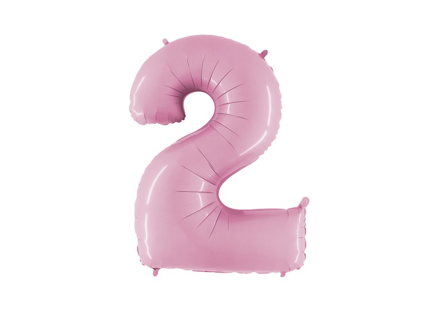 Number 2 - Pink - 40 inch - Grabo