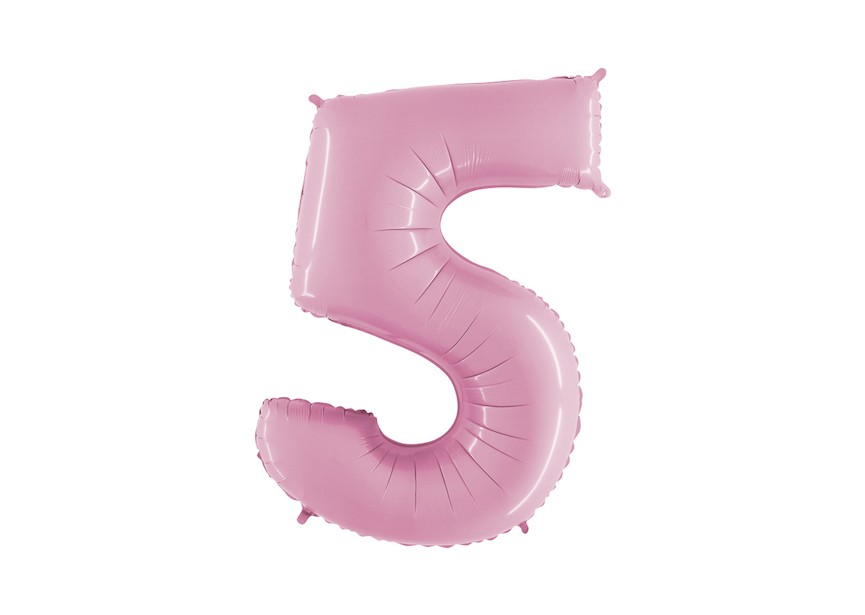 Number 5 - Pink - 40 inch - Grabo