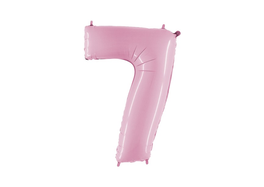 Number 7 - Pink - 40 inch - Grabo