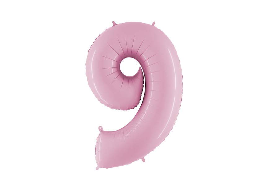 Number 9 - Pink - 40 inch - Grabo
