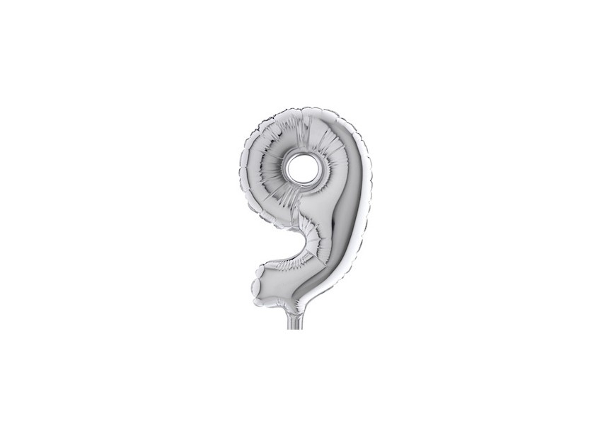 Number 9 - Silver - 7 inch - Grabo - 5 Pcs