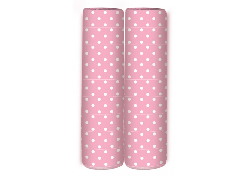 Serpentine - Polka Dots - Bubblegum Pink - 4m - 2 Stuks