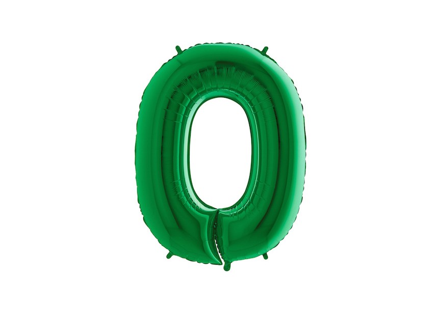 Number 0 - Green - 40 inch - Grabo