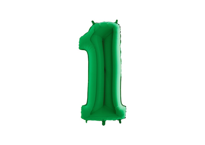 Number 1 - Green - 40 inch - Grabo