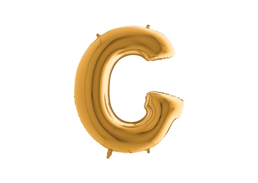 Letter G - Gold - 40 inch - Grabo